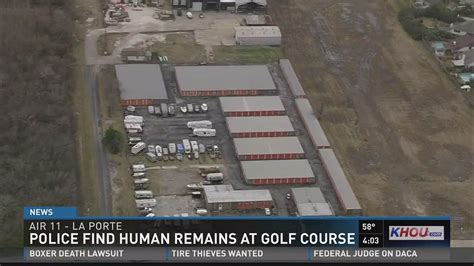 shannon lance ivey|Human remains found on La Porte golf course identified.
